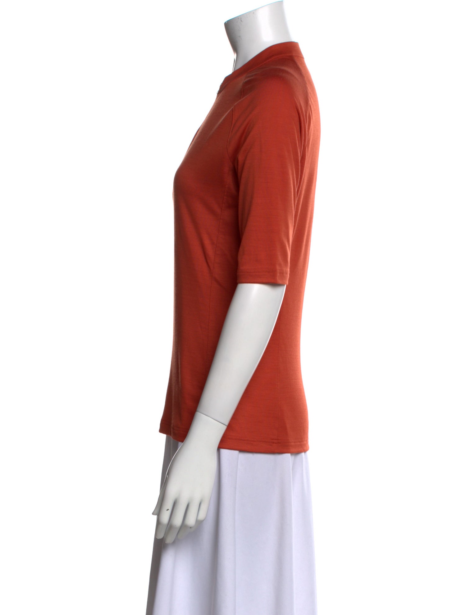 Hermès Sellier Mock Neck Polo